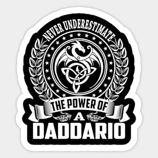 DADDARIO Sticker